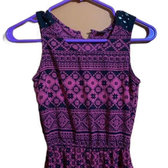 Material Girl Pink and Black Dress Size Extra Small - Picture 4 of 9